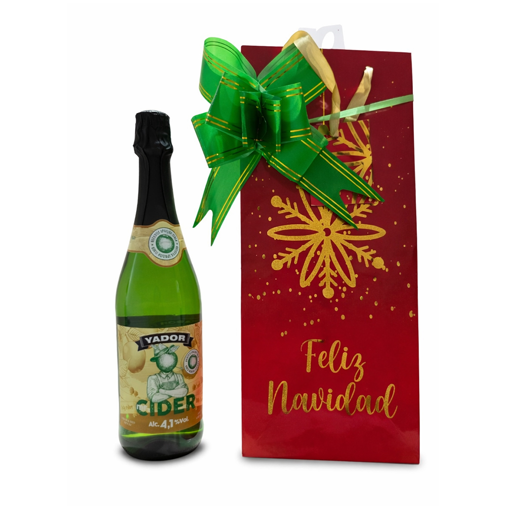 Sidra de manzana verdes y rojas Yador (750 ml)